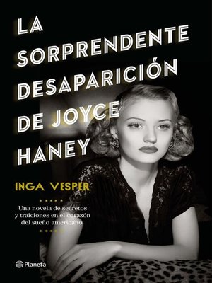 cover image of La sorprendente desaparición de Joyce Haney